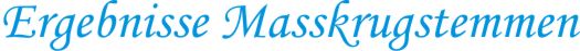 Masskrugst